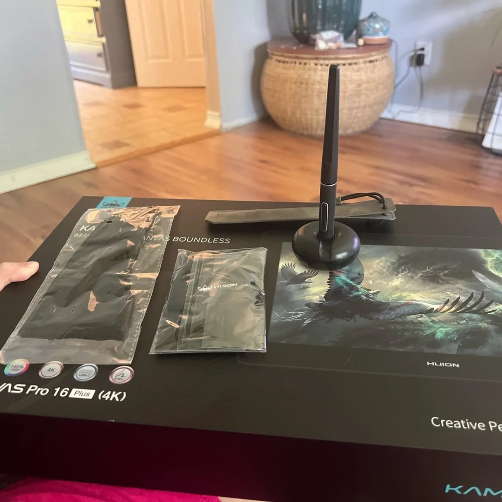 HUION Kamvas Pro 16 Plus (4K) Creative Pen Display – LIKE NEW | Retails $899